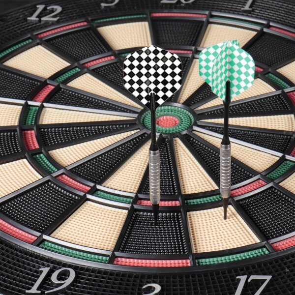 L.A. Sports Elektronische Dartscheibe Classic 1-8 Spieler 6 Softdarts Pfeile Score Display