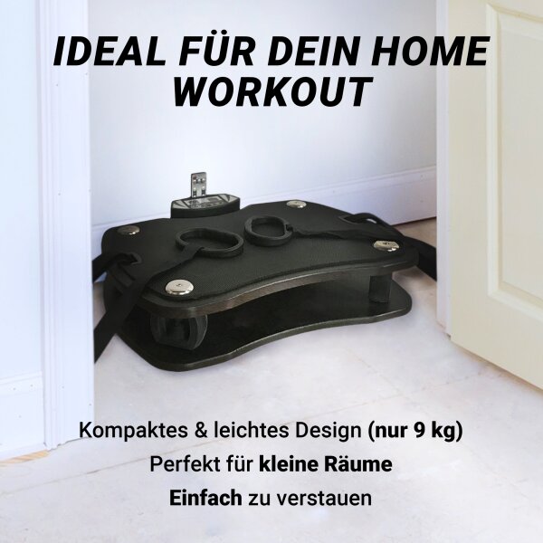 L.A. Sports Vibrationsplatte Premium Vibro Fitness 3D Shaper Board oszillierend