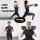 BODYCOACH 4in1 Fitness Neopren-Hantel Kettlebell Kurzhantel Medizinball Push Up Bar