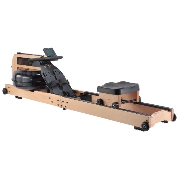 BODYCOACH Holz Wasser-Rudergerät Wood Champion Rower II Water Resistance System