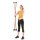 BODYCOACH Swingstick Workout Bar Fitness Fiberglas Schwungstab mit Übungen auf DVD