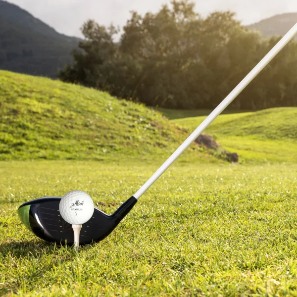 L.A. Sports Golfbälle INCREDIBLE 12 Stück 3-lagige Titanium Soft Golfbälle für maximale Distanz & Kontrolle