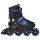 L.A. Sports Inliner Skate Soft-Boot Kinder Jugend Damen 5 Gr&ouml;&szlig;en verstellbar Stars Blau