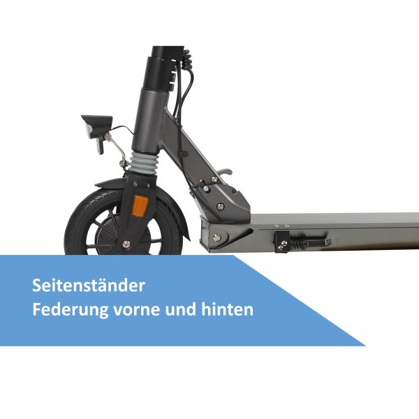 L.A. Sports Elektro Scooter Speed Deluxe faltbarer E-Scooter ABE Straßenzulassung