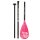 Aqua Marina SPORTS III CORAL SUP-Paddle Aluminium 3teiliges Paddel verstellbar