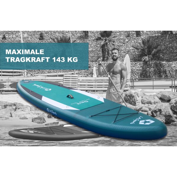 L.A. Sports Devil 10.1 Komplett-Set Pro Stand-Up Paddle Board