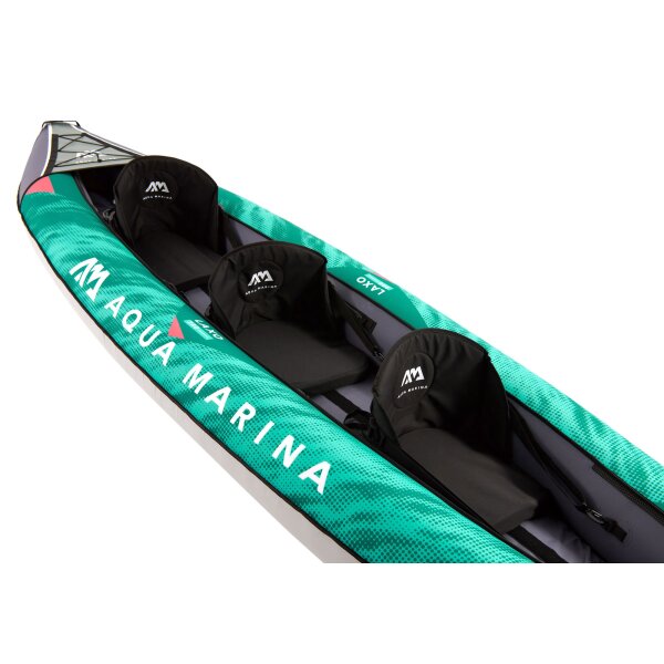 Aqua Marina Laxo Kajak Set 2-3 Personen 210kg Tragkraft aufblasbar 380cm