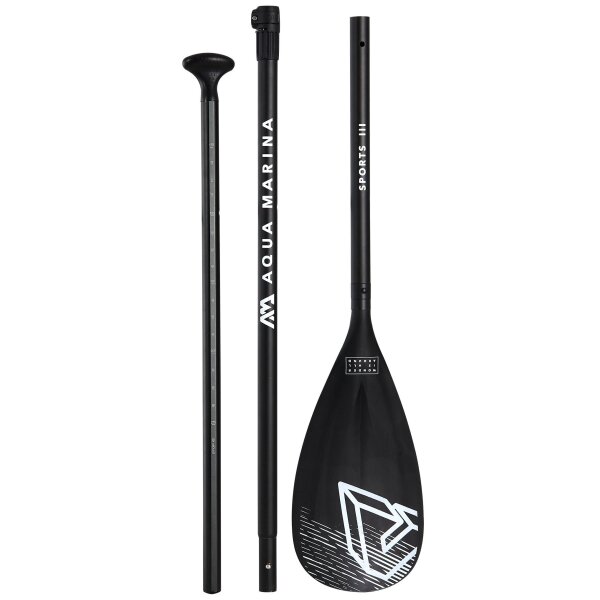 Aqua Marina SPORTS III SUP Paddle Aluminum 3-teilig verstellbar