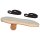 BODYCOACH Woodboard Balance-Board Starter Set nachhaltiges Material Ahorn & Kork mit Fitnessband - oval