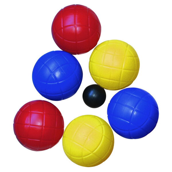 L.A. Sports Garten & Strandspiele Spiele Set Federball Boccia Beach-Ball Wurfscheibe Fangball