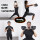 BODYCOACH 4in1 Fitness-Gewicht SET Neopren Kettlebell Kurzhantel Medizinball Push Up Bar