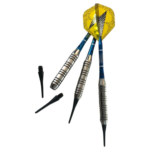 Softdart Ersatz-Spitzen Kunststoff 29 mm lang 2BA Gewinde Dart-Tips für elektronische Dartscheiben wahlweise 600 oder 1000 Stück