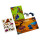 Qwi Toy 3in1 Spielbuch Kinder Wasser Malbuch - Malen mit Wasser mit Wassermal Stift inklusive Aufklappseiten und Stickern