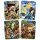 Qwi Toy 3in1 Spielbuch Kinder Wasser Malbuch - Malen mit Wasser mit Wassermal Stift inklusive Aufklappseiten und Stickern