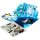 Qwi Toy 3in1 Spielbuch Kinder Wasser Malbuch - Malen mit Wasser mit Wassermal Stift inklusive Aufklappseiten und Stickern
