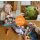 Qwi Toy 3in1 Spielbuch Kinder Wasser Malbuch - Malen mit Wasser mit Wassermal Stift inklusive Aufklappseiten und Stickern
