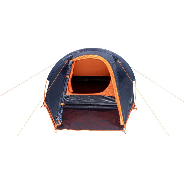 TAMBU Outdoor Camping Zelt für 2 Personen nachhaltiges Kuppelzelt wasserdicht aus recyceltem Material mit Außenbereich Stauraum