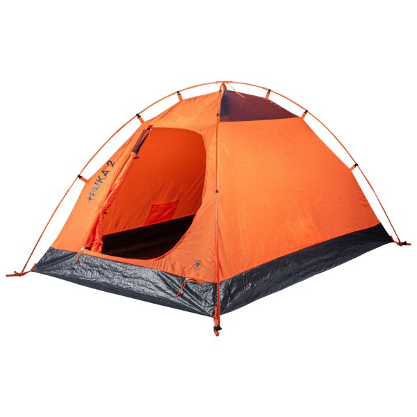 TAMBU Outdoor Camping Zelt für 2 Personen nachhaltiges Kuppelzelt wasserdicht aus recyceltem Material mit Außenbereich Stauraum