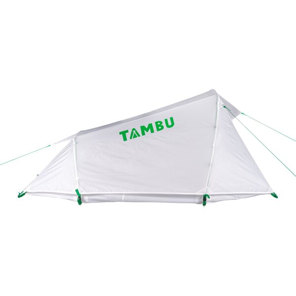 TAMBU Outdoor Camping Zelt für 2 Personen nachhaltiges Trekkingszelt wasserdicht aus recyceltem Material & ultraleicht
