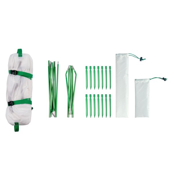TAMBU Outdoor Camping Zelt für 2 Personen nachhaltiges Trekkingszelt wasserdicht aus recyceltem Material & ultraleicht