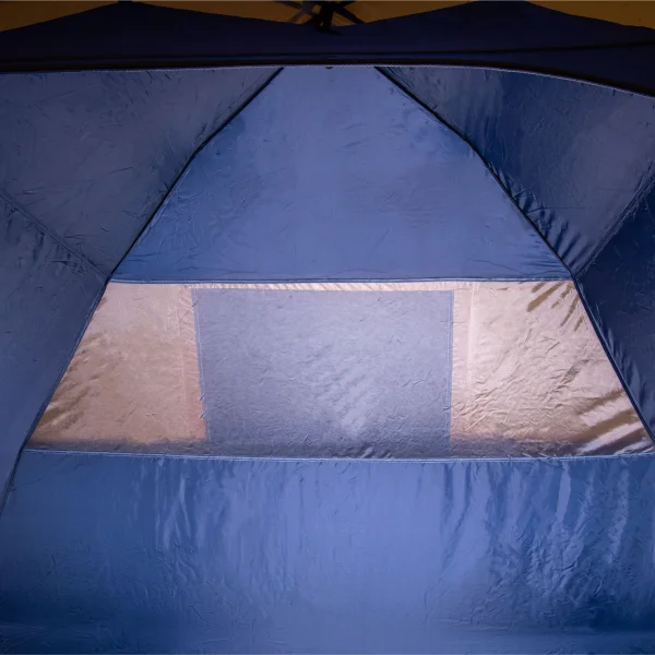 TAMBU Outdoor Camping Zelt für 3-4 Personen nachhaltiges Kuppelzelt wasserdicht aus recyceltem Material mit großem Vorraum
