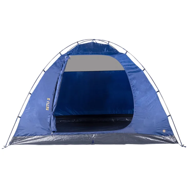TAMBU Outdoor Camping Zelt für 4-5 Personen nachhaltiges Kuppelzelt wasserdicht aus recyceltem Material mit großem Vorraum