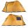 TAMBU Outdoor Camping Zelt für 4-5 Personen nachhaltiges Kuppelzelt wasserdicht aus recyceltem Material mit großem Vorraum