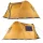 TAMBU Outdoor Camping Zelt für 4-5 Personen nachhaltiges Kuppelzelt wasserdicht aus recyceltem Material mit großem Vorraum