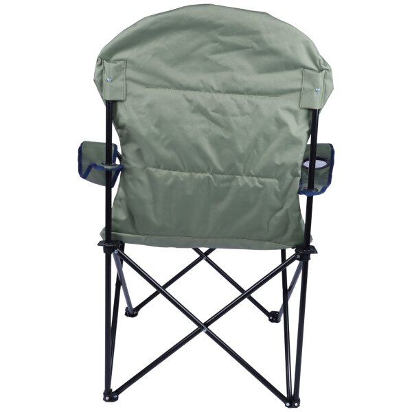 TAMBU Outdoor Camping Stuhl faltbar nachhaltiger Faltstuhl aus recyceltem Material belastbar 120 kg für Garten Angeln Festivals Grillen