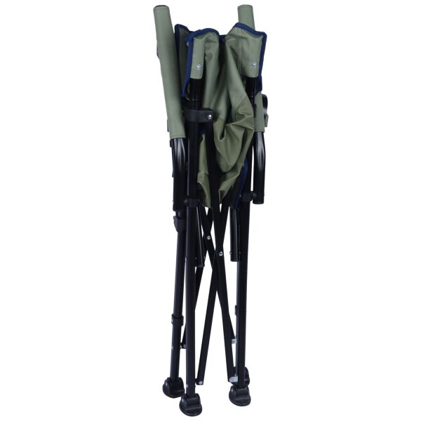 TAMBU Outdoor Camping Stuhl faltbar nachhaltiger Faltstuhl aus recyceltem Material belastbar 120 kg für Garten Angeln Festivals Grillen