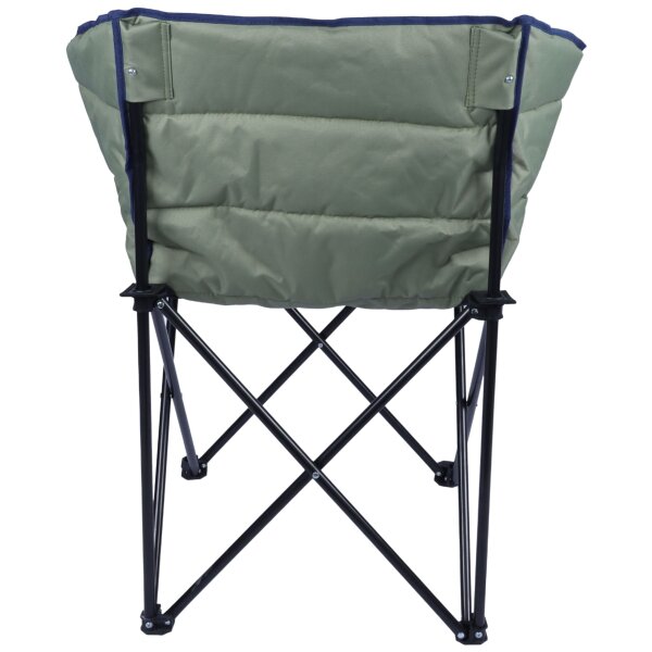 TAMBU Outdoor Camping Stuhl faltbar nachhaltiger Faltstuhl aus recyceltem Material belastbar 120 kg für Garten Angeln Festivals Grillen