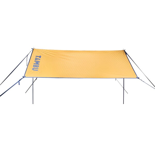 TAMBU Outdoor Sonnensegel nachhaltiger Sonnen- & Regenschutz wasserdicht aus recyceltem Material Schattenspender für Strand Garten Camping