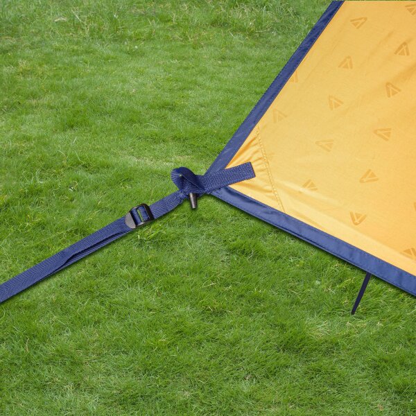 TAMBU Outdoor Sonnensegel nachhaltiger Sonnen- & Regenschutz wasserdicht aus recyceltem Material Schattenspender für Strand Garten Camping