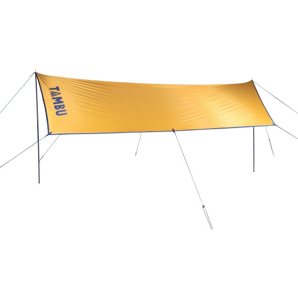 TAMBU Outdoor Sonnensegel nachhaltiger Sonnen- & Regenschutz wasserdicht aus recyceltem Material Schattenspender für Strand Garten Camping